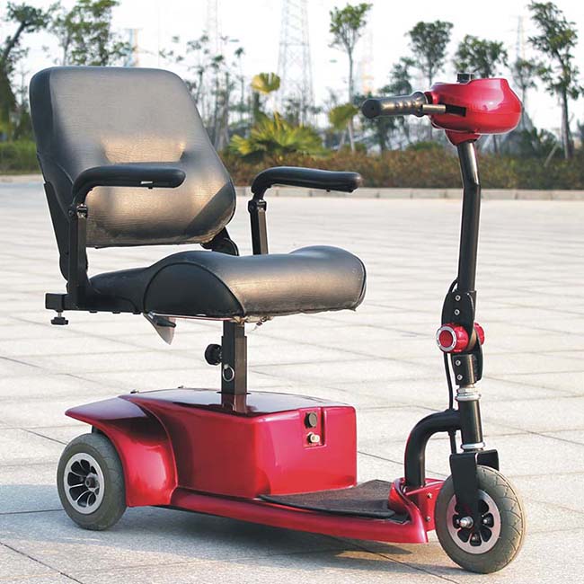 CE Certification and Electric Motor Type Single Seat Electric Mobility Scooter (DL24250-1)