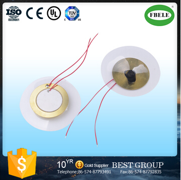 Fbpd56A Free Sample Piezo Diaphragm Ceramic Element with Wire (FBELE)