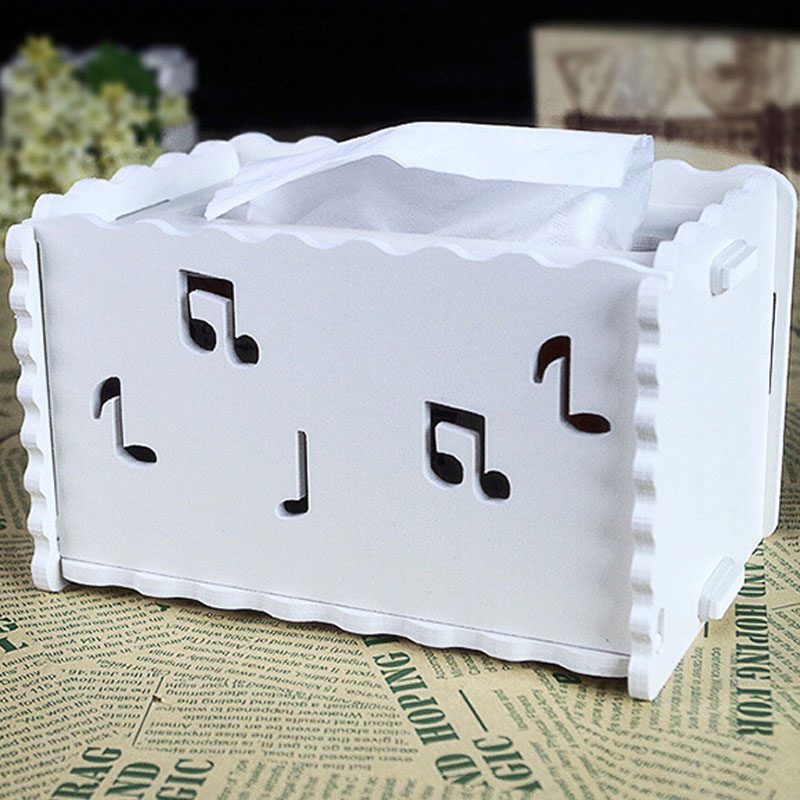 European Style Creative Design Wooden Tissue Box (ZJH036)