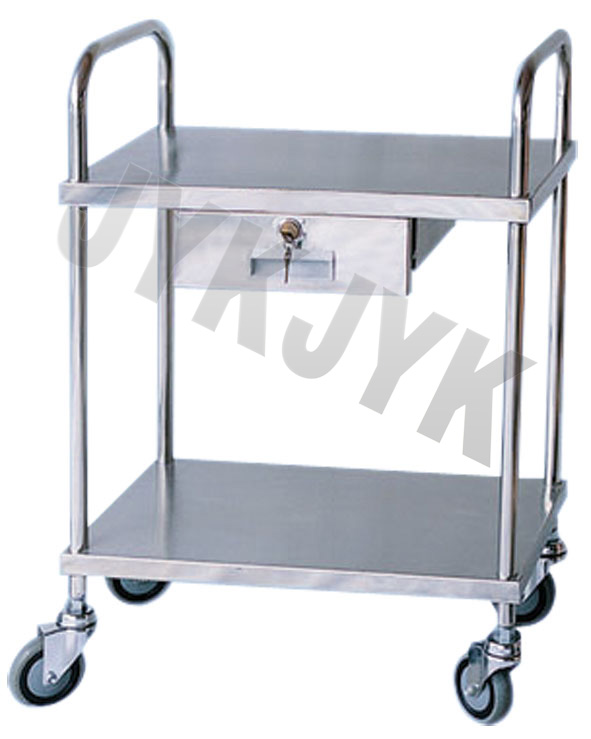 S. S. Treatment Trolley with Two Shelves