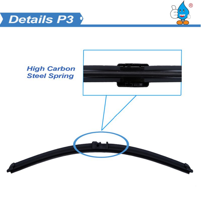 S560 4s Shop Auto Parts Vision Saver Quiet Smooth Clear Low-Noise Golf Windshield Driver Flat Rear Wiper Blade