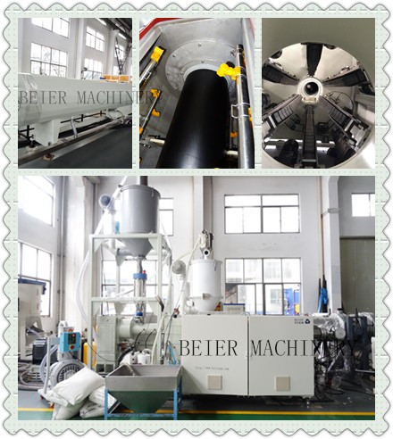 Plastic PE/PP/HDPE Pipe/Tube High Speed Extrusion/Extruder Prodcution Machine Line