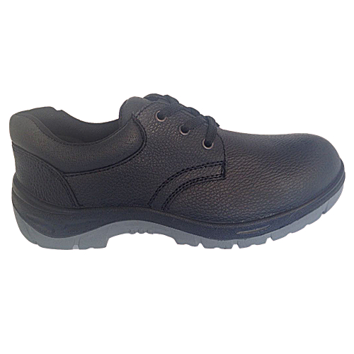 Upper Split Embossed Leather Sole PU Work Safety Footwear