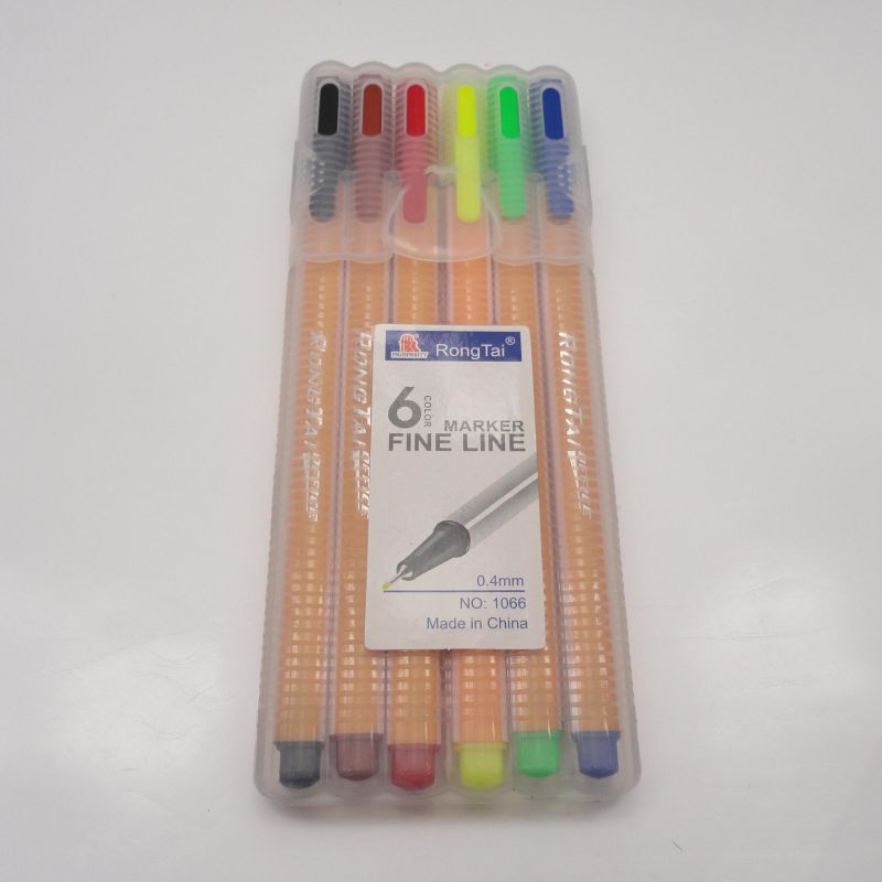 Fineliner Marker, Water Color Pen in PP Case Packing