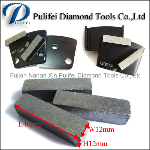 Concrete Terrazzo Stone Floor Surface Arrow Segment Diamond Grinding Disc