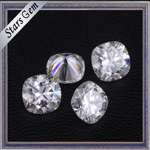 Top Quality Well Polished E/F White Color Moissanite Gemstones for Gold Jewelry