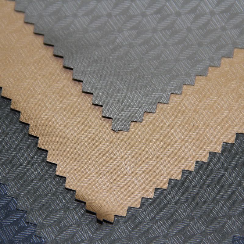 Polyester Embossed Fabric for Men's Outwear