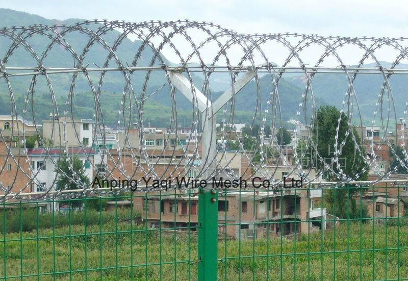 China Supplier Galvanized Razor Barbed Wire High Quality