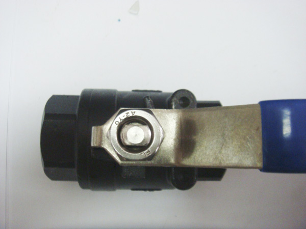 2PC Carbon Steel Ball Valve in A216 Wcb