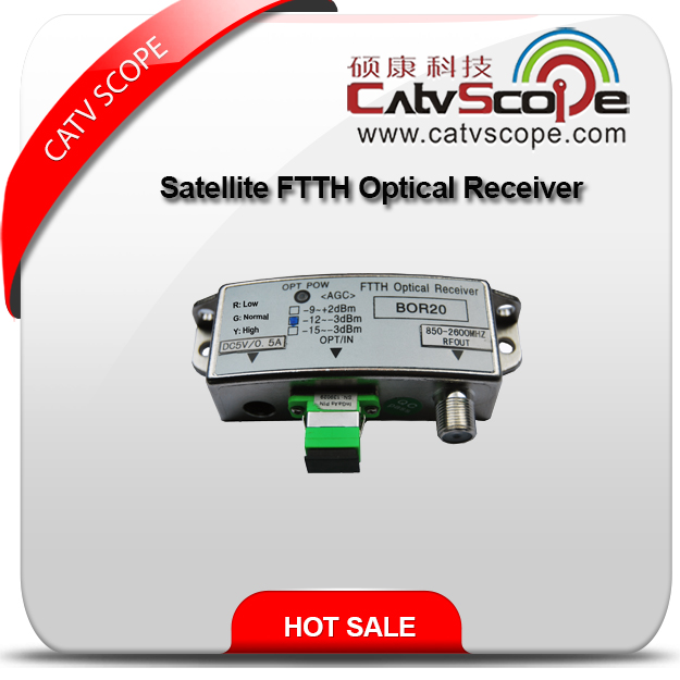 Satellite FTTH Optical Receiver