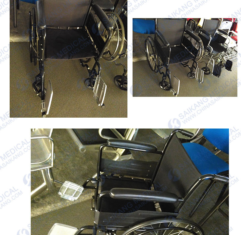 Foldable Design Wheelchair for Disabled (CE/FDA/ISO)