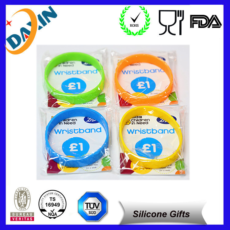 OEM Design Various Ultra Soft Texture Silicone Bracelet