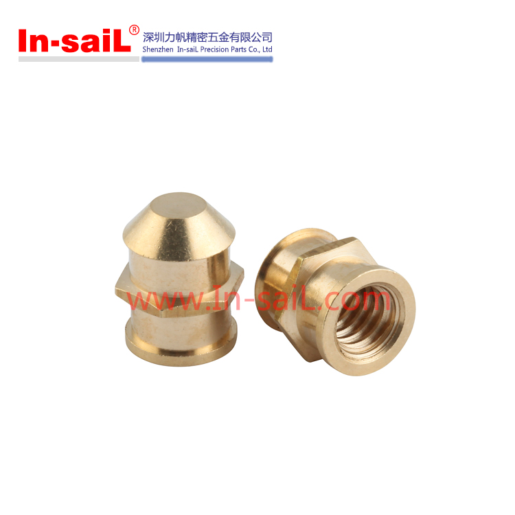 Brass Hex Head Threaed Insert Nut for Motorcyle