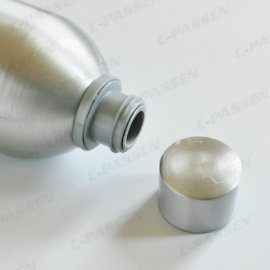 750ml Aluminum Vodka Bottle with Tamper Proof Cap (screen printing)