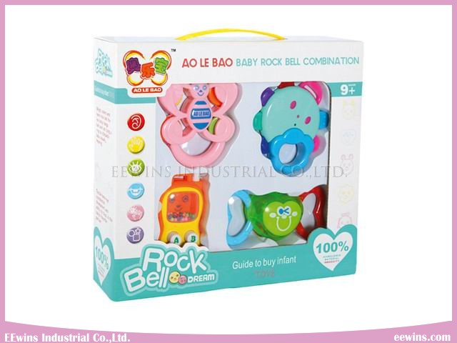 Baby Toys Combination Plastic Rings for Infant