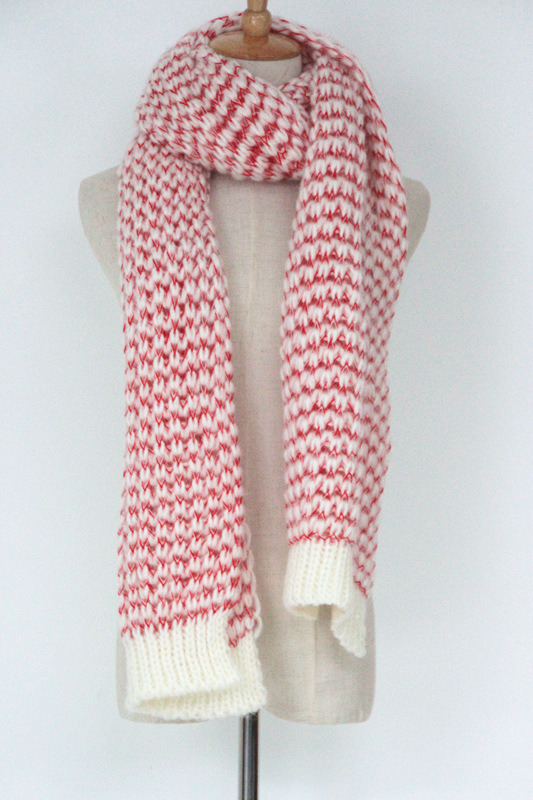 Womens Unisex Neck Warmer Fancy Thick Winter Yarn Mixed Knitted Scarf (SK153)