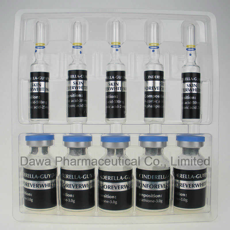 Gsh/Glutax 3000mg Skin Whitening &Lighting Glutathione Injectable