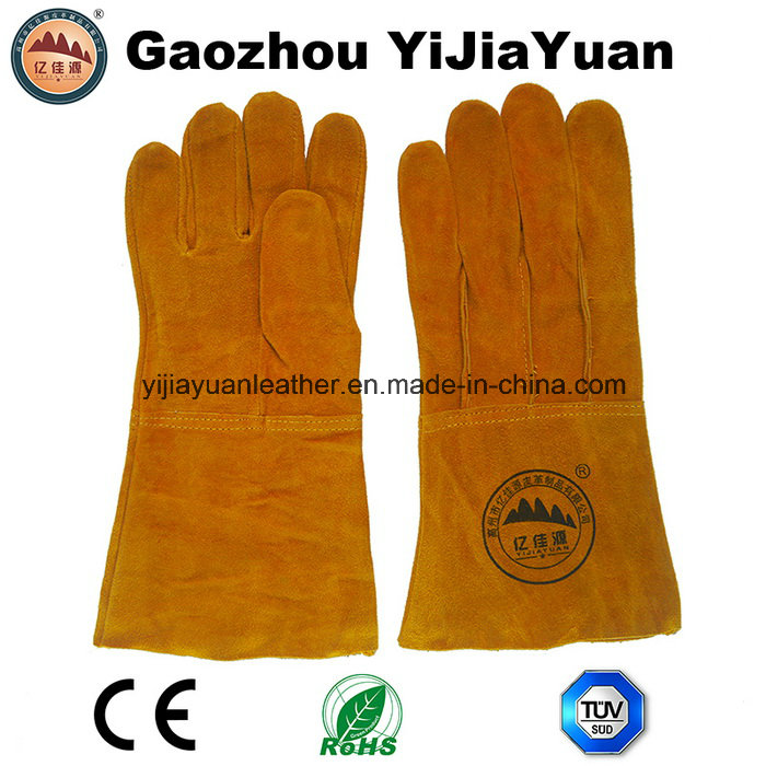 Cow Split Leather Gloves for Welding