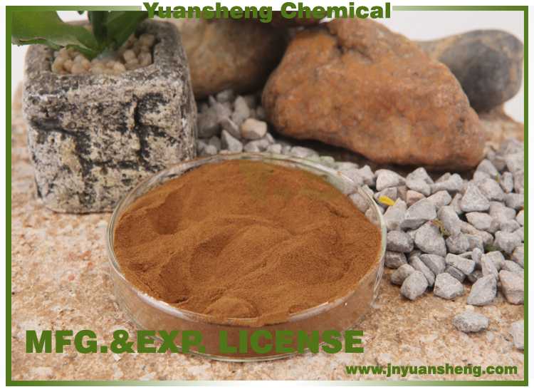 High Pure Wood Sodium Lignosulfonate Powder with MSDS