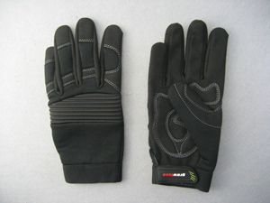 Micro Fiber Double Palm Mechanic Work Glove