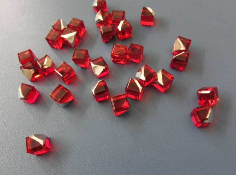 Cube Crystal Fancy Stones Strass Diamond Beads