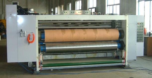 Automatic Printing Grooving and Die Cutting Integrated Line
