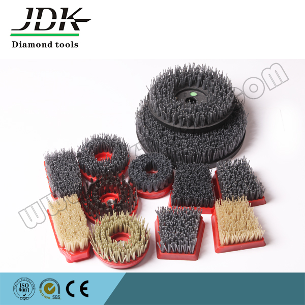 Jdk Rotundity Brush with Nylon Backing for Granite