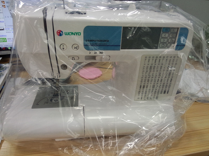 Household Computerized Embroidery and Sewing Machine for Small Business or DIY Job