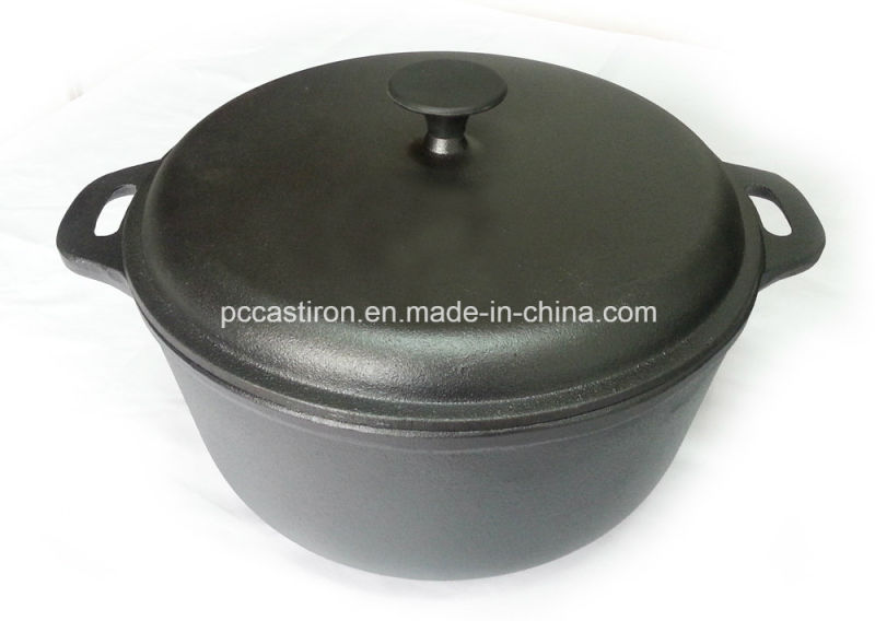 8.0L Preseasoned Cast Iron Dutch Oven Dia 30cm