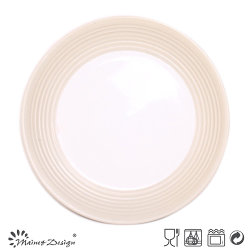 30 PCS Two Color Swirl Stoneware Dinner Set