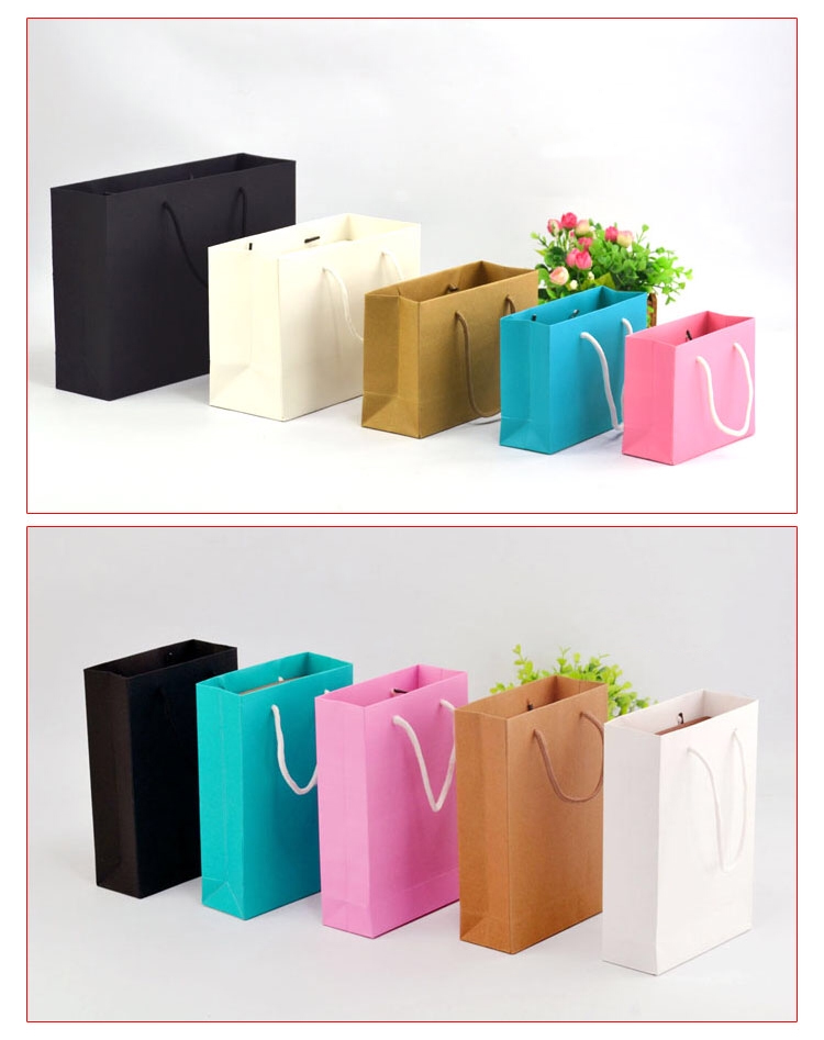 High Quality Kraft Paper Cutomized Paper Shopping Bag Paper Bag