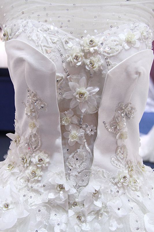 A Line/Princess Delicate Wedding Dress