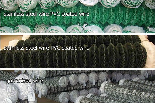 PVC Coated Galvanized Security 9 Gauge Chain Link Fence Price