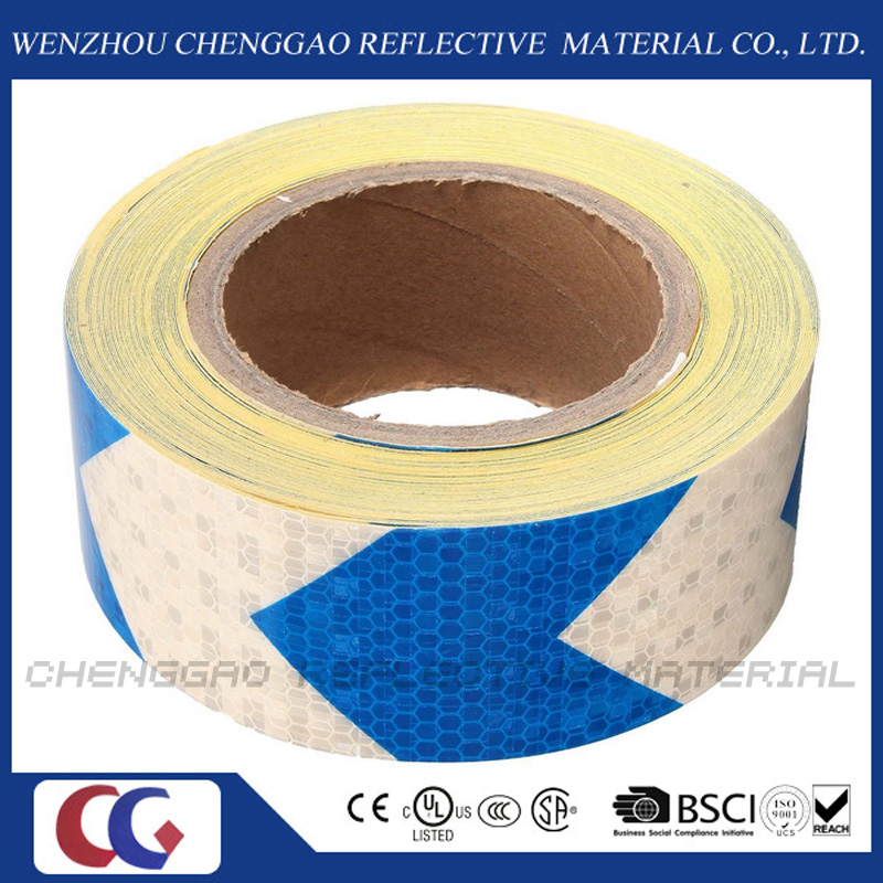 PVC Honeycomb Arrow Type Reflective Tape for Truck (C3500-AW)