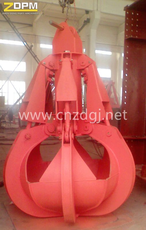 Hydraulic Orangel Peel Excavator Grab for Cargo Lifting