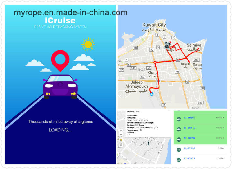 GPS Tracker with Fuel or Temperature Monitoring GPS Tracker M528d