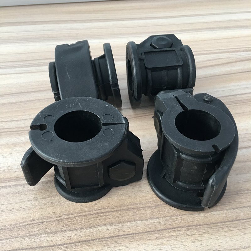 Black 25mm Plastic Barbell Snap Clip