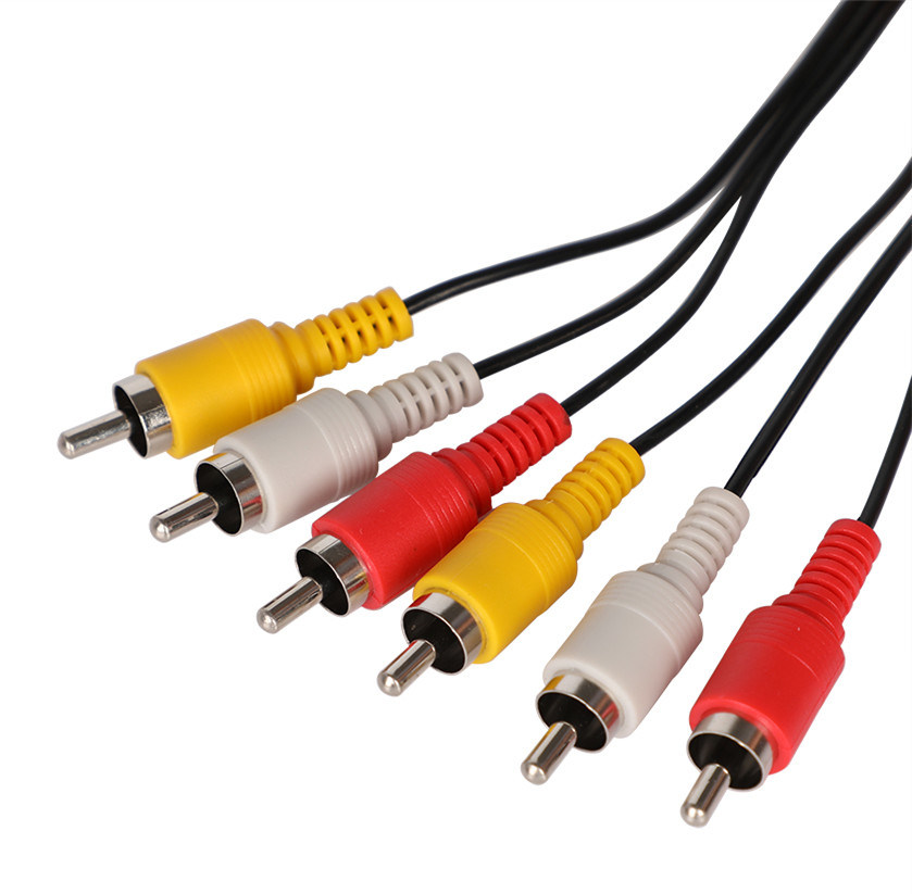 3RCA to 3RCA Audio and Video Cable