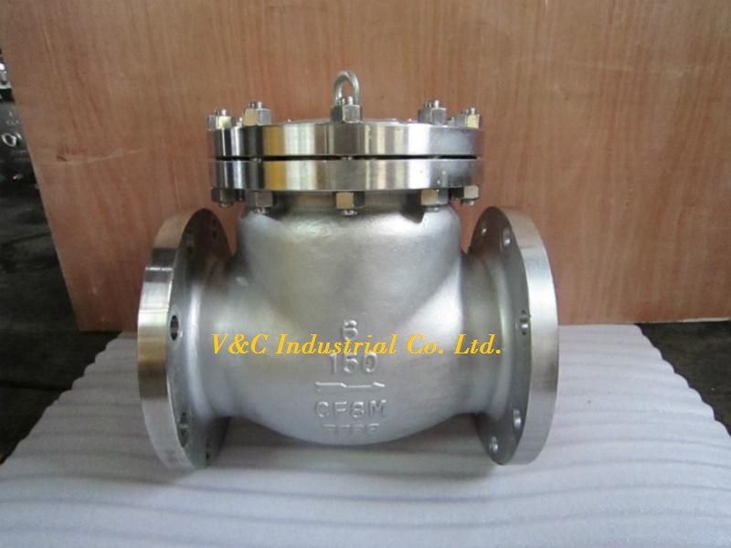 Stainless Steel API 6D Flanged Swing Check Valve