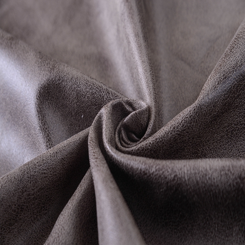 100% Polyester Bronzing Suede Fabric in Synthetic Leather