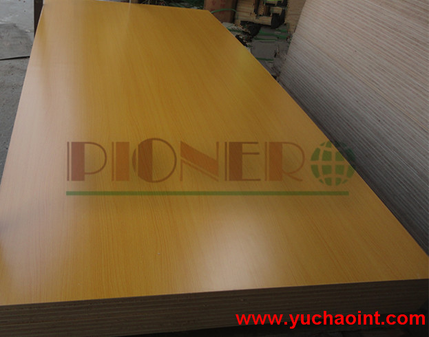 AAA Grade Melamine Plywood for Wardrobe Office Table Decoration