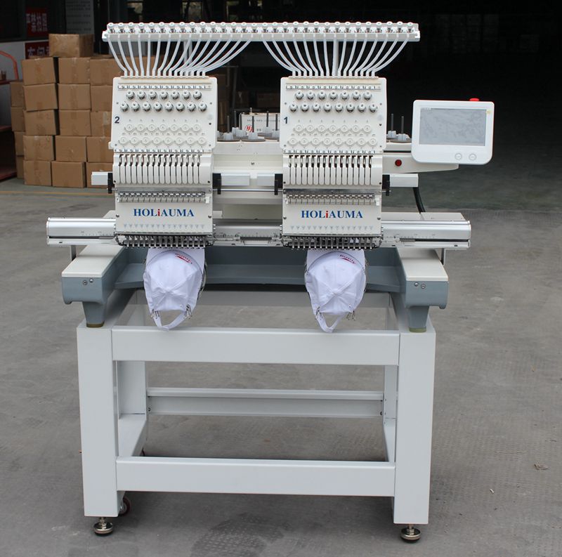 The Best Tajima Type Two Head Computer Embroidery Machine Price for Cap/T-Shirt/Flat Embroidery