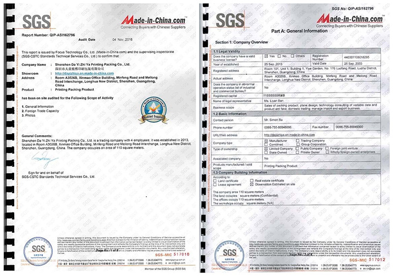 Offset Paper Glossy Laminated Customized Company Brochure Printing