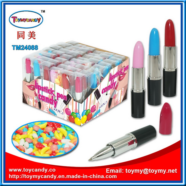 New Plastic Lipstick Pen Candy Toy