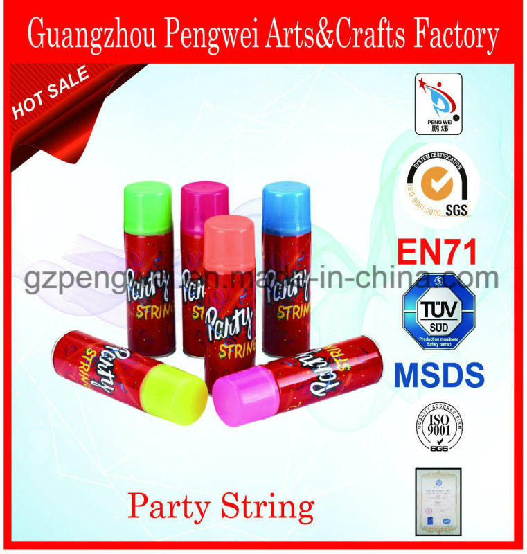 Cheap Price Party Silly String for Christmas Decoration, Party, Carnival