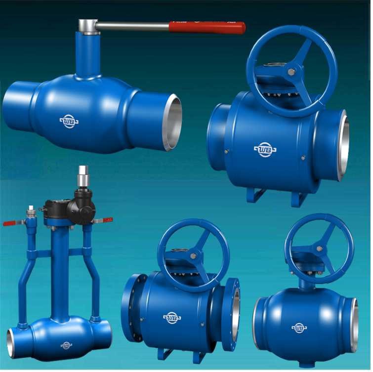 Gear Manual Fully Welding Ball valve with Trunnion Mounted Steel