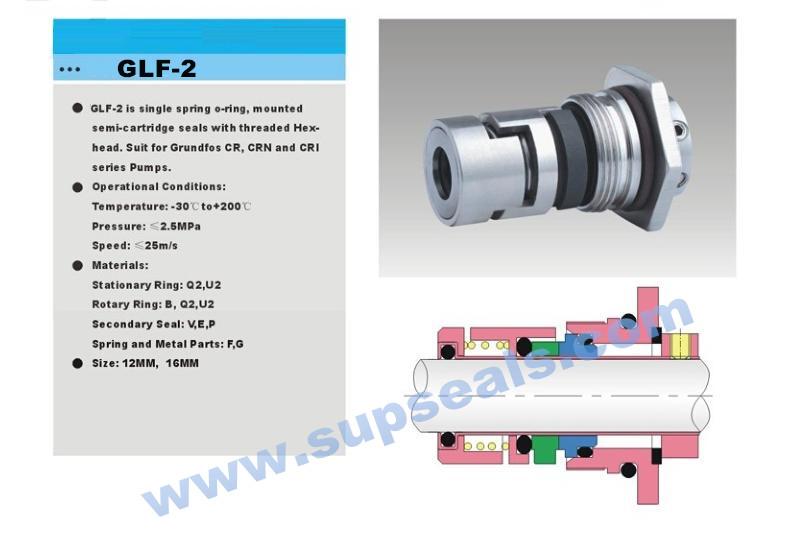 Mechanical Seal Supplier Fit for Grundfos-12mm, 16mm, 22mm