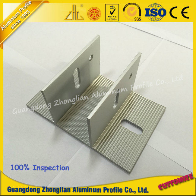 Customized Anodized CNC Aluminium Extrusion Profile