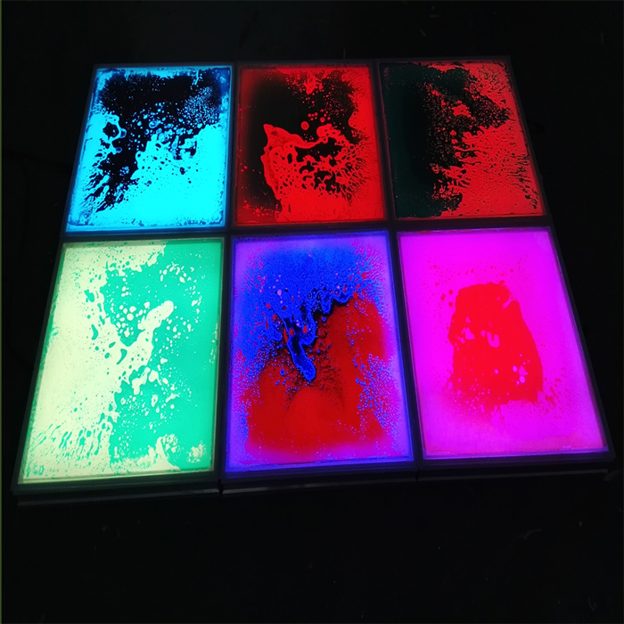 Popular Interactive Effect Party Show Cafe Wedding LED Liquid Dance Floor Home Panel Tile