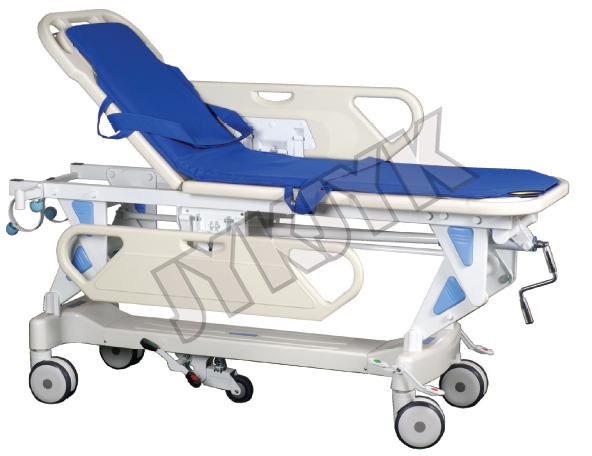 Luxurious Hydraulic Rise-and-Fall Stretcher Cart